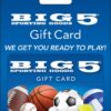 Big 5 Sporting Goods Gift Card – The Perfect Gift for Every Athlete & Outdoor Adventurer