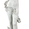 Design Toscano Spring Awakening Garden Statue – 40-Inch French Maiden Sculpture by Auguste Moreau – Antique Stone Cast Stone Resin – Outdoor Patio & Lawn Décor