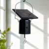 Goolyrusim Solar Powered Motor for Wind Spinners – Automatic 360° Rotating Hook for Wind Chimes, Sun Catchers & Hanging Outdoor Decor – Waterproof (4 lb Load Capacity)