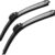 MOTIUM OEM Quality Premium All-Season Windshield Wiper Blades - Frameless Beam Design (26 Inch + 17 Inch Pair) for Front Windshield