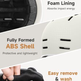 Findway Pro Adult Bike Helmet – CPSC & CE Certified Safety, Lightweight Urban Cycling Helmet with ABS Shell & EPS Foam for Men & Women