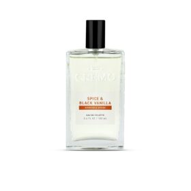 Cremo Men's Cologne Spray - Spice & Black Vanilla, 3.4 Fl Oz Long-Lasting Fragrance