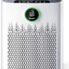 ECOSELF HAP603 Smart Air Purifier for Large Rooms Up to 2400 Sq Ft – True HEPA Filter, PM2.5 Air Quality Monitor, 22dB Sleep Mode & Aromatherapy Diffuser