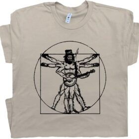 Men's Vintage Banjo T-Shirt - Retro Bluegrass & Folk Music Graphic Tee