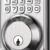 TEEHO TE001 Electronic Keypad Deadbolt - Keyless Entry Door Lock with Auto Lock, IP54 Weatherproof, Easy Installation - Satin Nickel