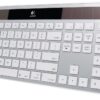 Logitech K750 Solar Wireless Keyboard for Mac - Silver (Renewed)