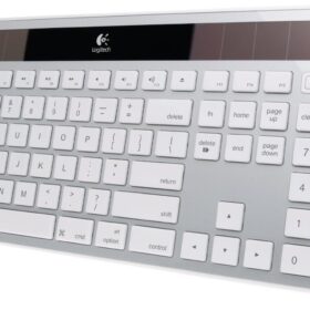 Logitech K750 Solar Wireless Keyboard for Mac - Silver (Renewed)