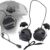 ATAIRSOFT Tactical Helmet Headset with Detachable Microphone - Rail Mount Communication Earmuffs for Airsoft, Hunting & Outdoor Sports (Non-Electronic, Black)