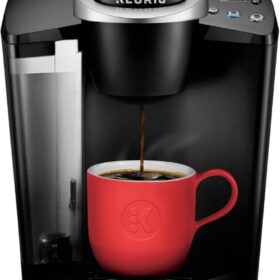 Keurig K-Classic Coffee Maker, Single Serve K-Cup Pod Brewer with 48oz Removable Water Reservoir, 3 Brew Sizes, Black