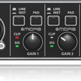 Behringer U-PHORIA UMC404HD - 4x4 USB Audio Interface with MIDAS Mic Preamplifiers, 24-Bit/192 kHz