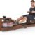 Wooden Water Rowing Machine with Bluetooth APP – Foldable Home Rower for Cardio Training, 400LBS Capacity & Silent Water Resistance