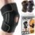 Dr. Brace Elite Knee Brace for Men & Women - Side Stabilizers & Patella Gel Pad for Maximum Support & Pain Relief (Large, Mercury)