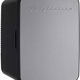 Frigidaire EFMIS188-SS Portable 10L Mini Fridge - 15 Can Capacity Cooler & Warmer with AC/DC for Car, Home, and Office