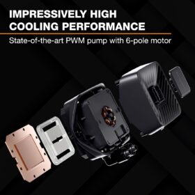 be quiet! Pure Loop 3 360mm RGB AIO Liquid CPU Cooler - High Performance All-in-One Water Cooling System with 3x Pure Wings 3 120mm PWM Fans for Intel and AMD CPUs