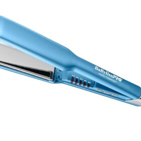 Professional Nano Titanium Hair Straightener – Ultra-Fast Heating Flat Iron with LCD Display for All Hair Types