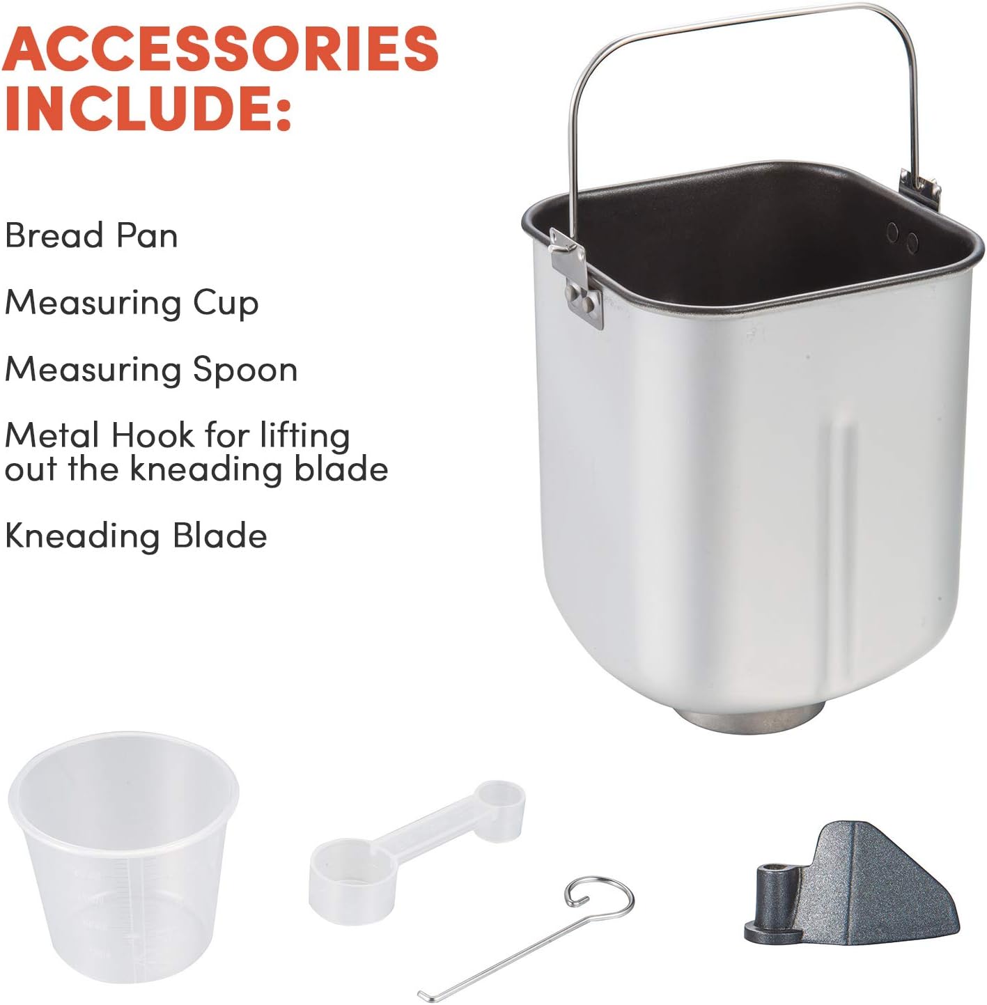 Elite Gourmet EBM8103B Programmable Bread Maker - 2lb Capacity, 19-in-1 Stainless Steel Machine with Gluten Free, Dough & Jam Settings, 3 Crust Colors, Black