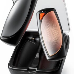 AI Smart Hand Warmers Rechargeable (2 Pack) with 10000mAh Charging Case - 14000mAh Total, Double-Sided Heating Portable Heater for Camping, Hunting, Golf & Outdoor Gear