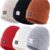 Toddler Winter Beanie Hats - 6 Pack Double Layer Soft Knit Skull Caps for Baby Boys & Girls