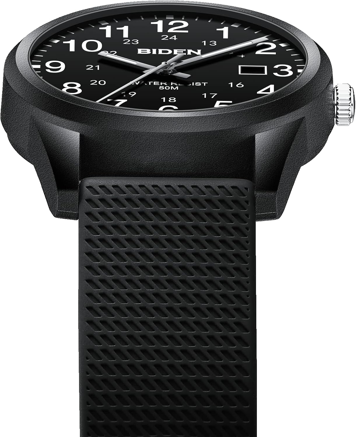 LN LENQIN Unisex Nurse Watch - Analog Quartz with Military Time, Luminous Dial & 30M Water Resistance for Medical Professionals & Sports