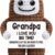 Handmade Crochet Bigfoot Grandpa Gift – Funny Retirement, Birthday & Father’s Day Desk Decor for Papas & Great Grandfathers