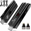 Aceele Wireless HDMI Extender 165FT - 4K Decode 1080P Output Transmitter & Receiver Kit with LED Display - Plug & Play for Home Theater, Business Presentations & Projectors