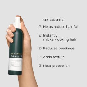 Philip Kingsley Density Thickening Protein Spray – Advanced Volumizing Treatment for Fine, Thinning & Fragile Hair (4.05 oz)