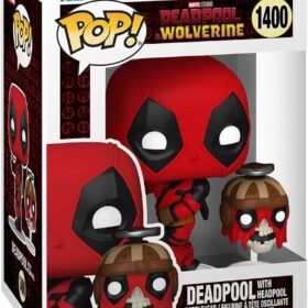Funko POP! Marvel: Deadpool & Wolverine - Deadpool with Headpool Vinyl Figure & Buddy Set
