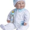 JC Toys La Baby 20-inch Caucasian Soft Body Baby Doll | Cuddly & Washable with Blue Outfit, Hat & Pacifier | Safe for Toddlers 2+