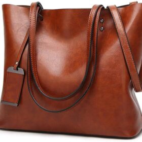 ALARION Women's Satchel Handbag & Shoulder Bag - Elegant Top Handle Purse with Adjustable Strap