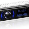 BOSS Audio Systems 616UAB Single Din Car Stereo Receiver - Built-in Bluetooth, MP3/USB/Aux Playback, AM/FM Radio