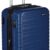 Amazon Basics 21-Inch Hardside Carry-On Spinner Luggage – Scratch-Resistant Navy Blue Hardshell Suitcase with 4 Spinner Wheels & Expansion