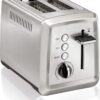 Hamilton Beach 2 Slice Stainless Steel Toaster (Model 22794) - Extra-Wide Slots, Bagel & Defrost Settings, Auto-Shutoff & Slide-Out Crumb Tray