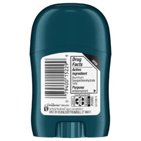 Degree Men's Antiperspirant Deodorant Stick, Cool Rush - 72hr Sweat Protection, Travel Size Mini 0.5 oz (3 Pack)