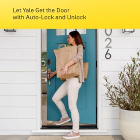 Yale Assure Lock 2 - Black Keyless Entry Smart Door Lock with Keypad & Backlit Buttons, Secure Deadbolt for Front Door, No Wi-Fi Required (YRD420-BLE-BSP)