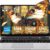 15.6-inch FHD Laptop, 12GB RAM 256GB SSD with Windows 11 Pro (180° Hinge, Intel Celeron N4000, IPS Display)