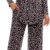 Findsweet Women's Pajama Set Ultra-Soft 2-Piece Long Sleeve Lounge Sleepwear with Pockets