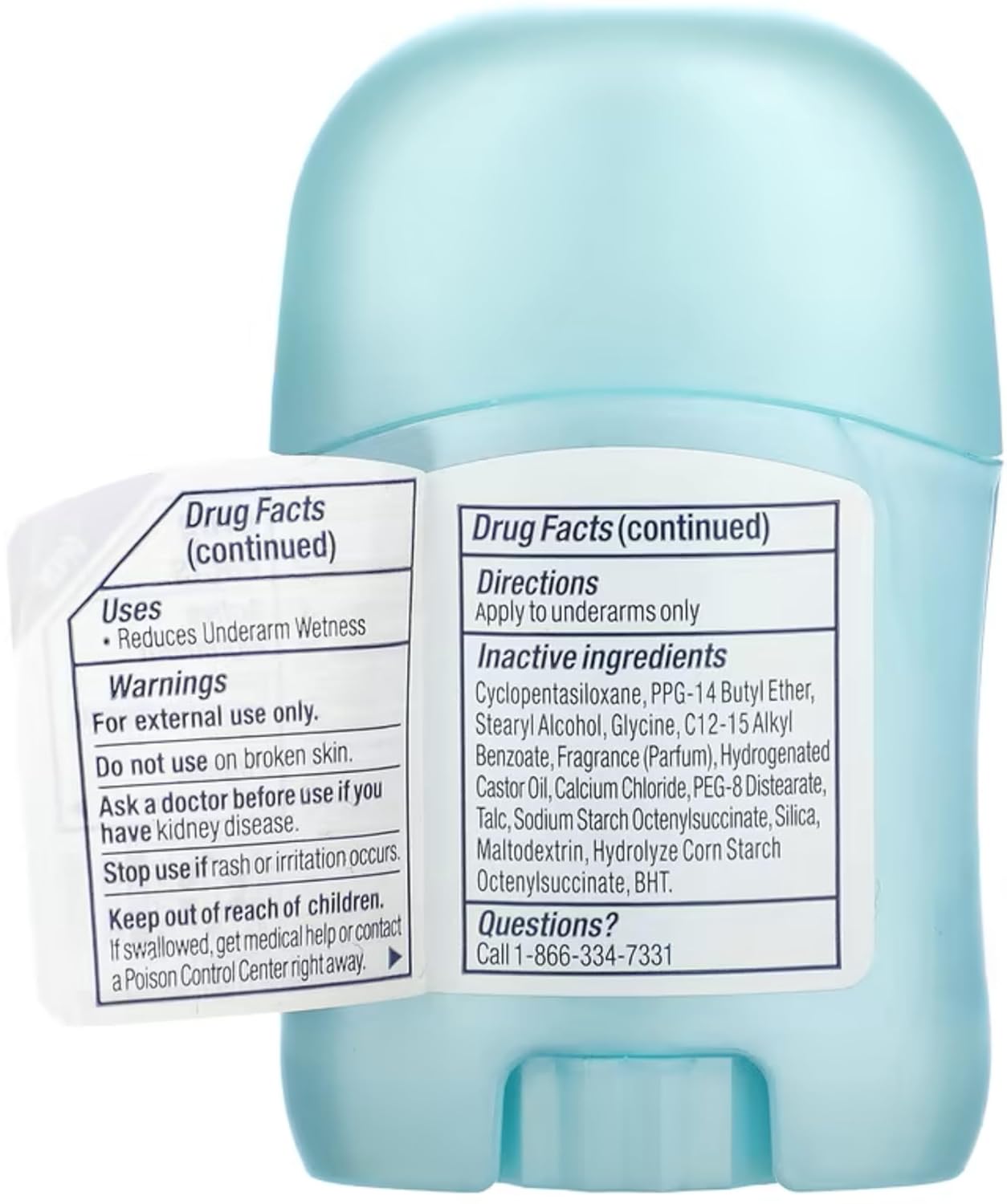 Degree Women's Shower Clean Antiperspirant Deodorant Stick – 72Hr Body Heat Activated Protection, Travel Size 0.5 Oz (18 Pack)