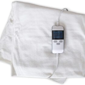 ThermoRelief King Size Digital Heating Pad - Medical Grade Moist Heat Therapy for Back Pain, Muscle Cramps, and Soreness - Auto Shutoff & 4 Temp Settings