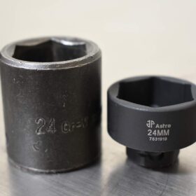 Astro Pneumatic 78319 3/8&quote; Drive Nano Impact Socket Set | 19-Piece Low Profile (6-24mm) CR-MO