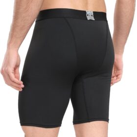 Men's Compression Shorts – 4-Way Stretch Performance Athletic Base Layer for Running, Gym, and Sports
