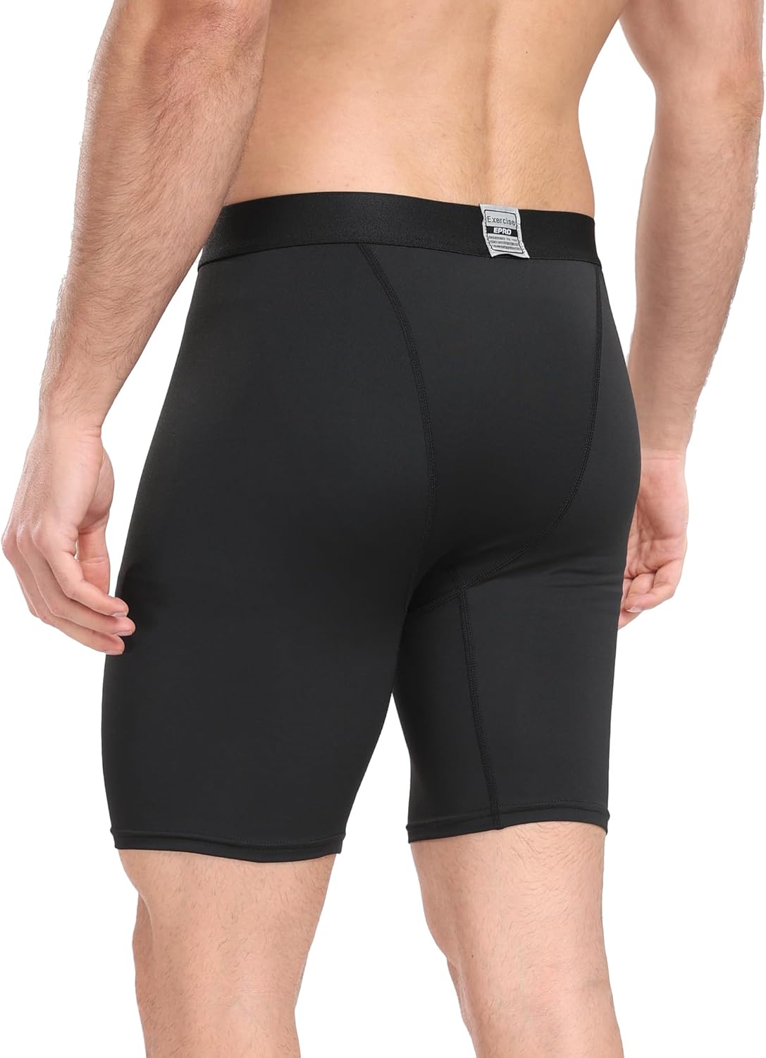 Men's Compression Shorts – 4-Way Stretch Performance Athletic Base Layer for Running, Gym, and Sports