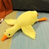 50cm Giant Goose Stuffed Animal Plush Pillow – Soft Fluffy Yellow Goose Toy for Kids & Adults – Cozy Hugging Companion & Room Decor