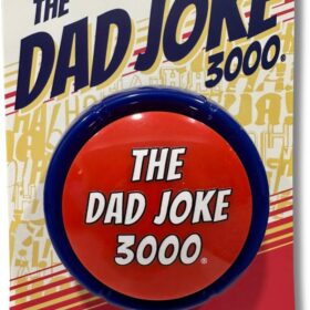 The Dad Joke Button - Over 75+ Hilarious Dad Jokes Gag Gift for Men, Fathers, and Grandpa - Perfect Funny Birthday, Christmas, and White Elephant Present