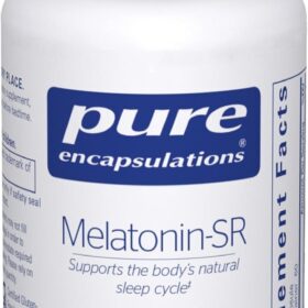 Pure Encapsulations Melatonin-SR 2.5 mg | 2-in-1 Sustained Release Formula for 6-Hour Sleep Support | 60 Vegan & Hypoallergenic Capsules