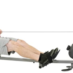 Sunny Health & Fitness Magnetic Rowing Machine with App Connectivity