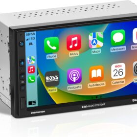 BOSS Audio Systems BVCP9700A 7 Inch Car Stereo - Double Din Touchscreen with Wireless Apple CarPlay & Android Auto, Bluetooth, AM/FM Receiver