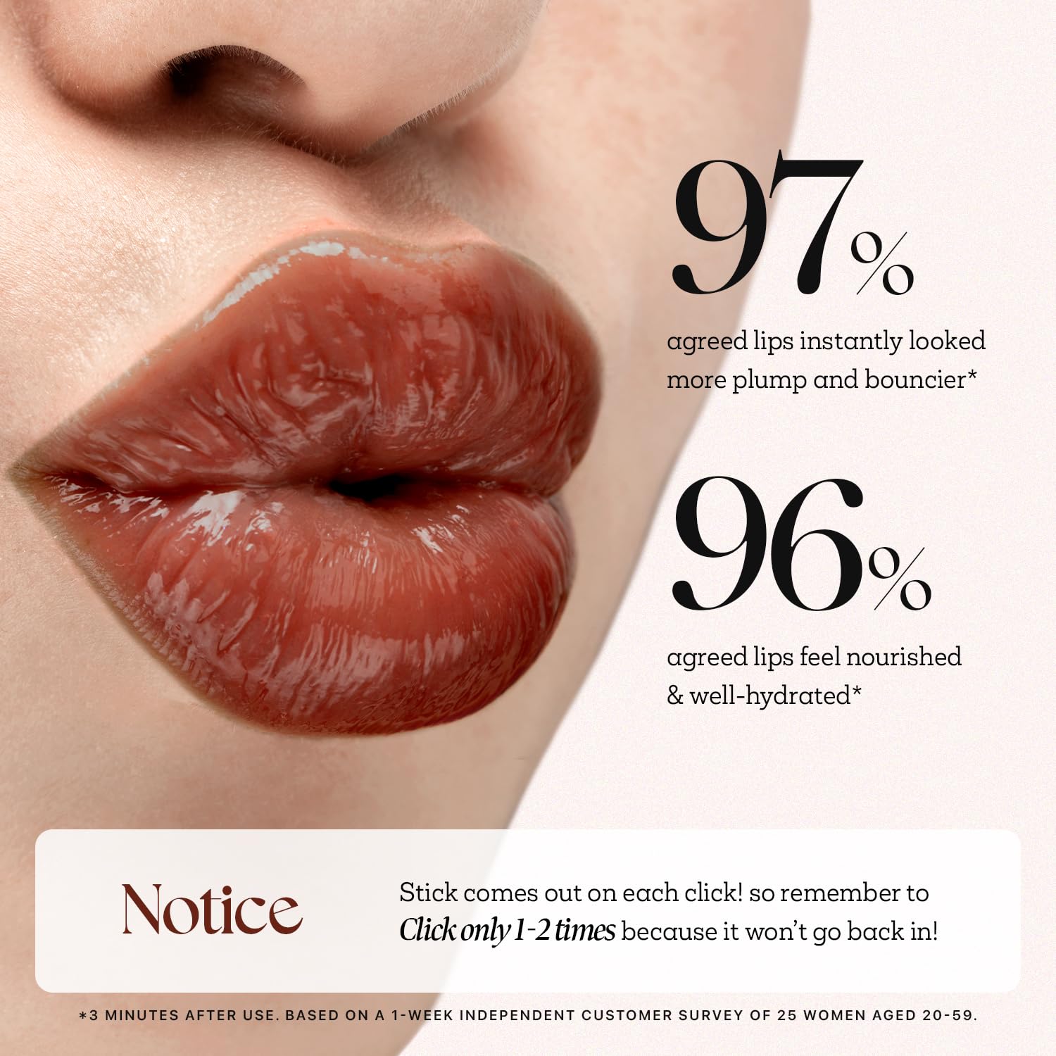 Nature Republic Honey Melting Lip Plumping Balm - 'Dirty Choco' - Hydrating Korean Lip Tint with Honey Extract & Volumizing Glow