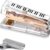 Rose Gold Acrylic Piano Desk Stapler – Transparent Musical Note Design for Office, School & Music Lovers