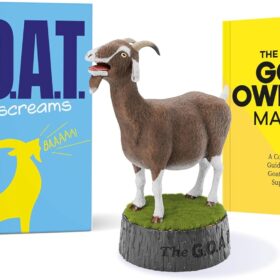 The Screaming Goat – Hilarious Desk Toy with Sound, Funny Office Gag Gift & White Elephant Present for Coworkers (Includes Manual)