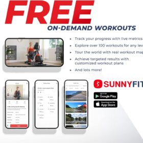 Sunny Health & Fitness Elite Hydro-Magnetic Rowing Machine with Smart App Connectivity